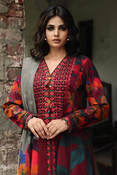 Charizma Aniiq Vol 2/Embroideried Linen Shawls/ANW6-18
