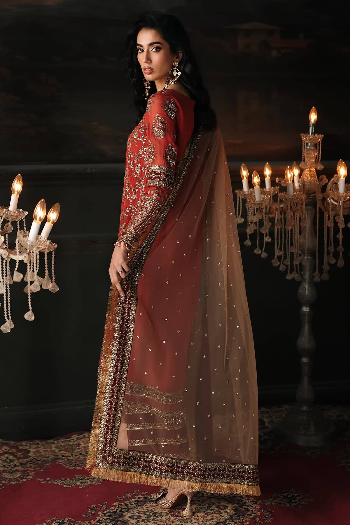 Charizma Aura Chiffon Pakistani Suit Charizma Aura Luxury Chiffons/CA26-03