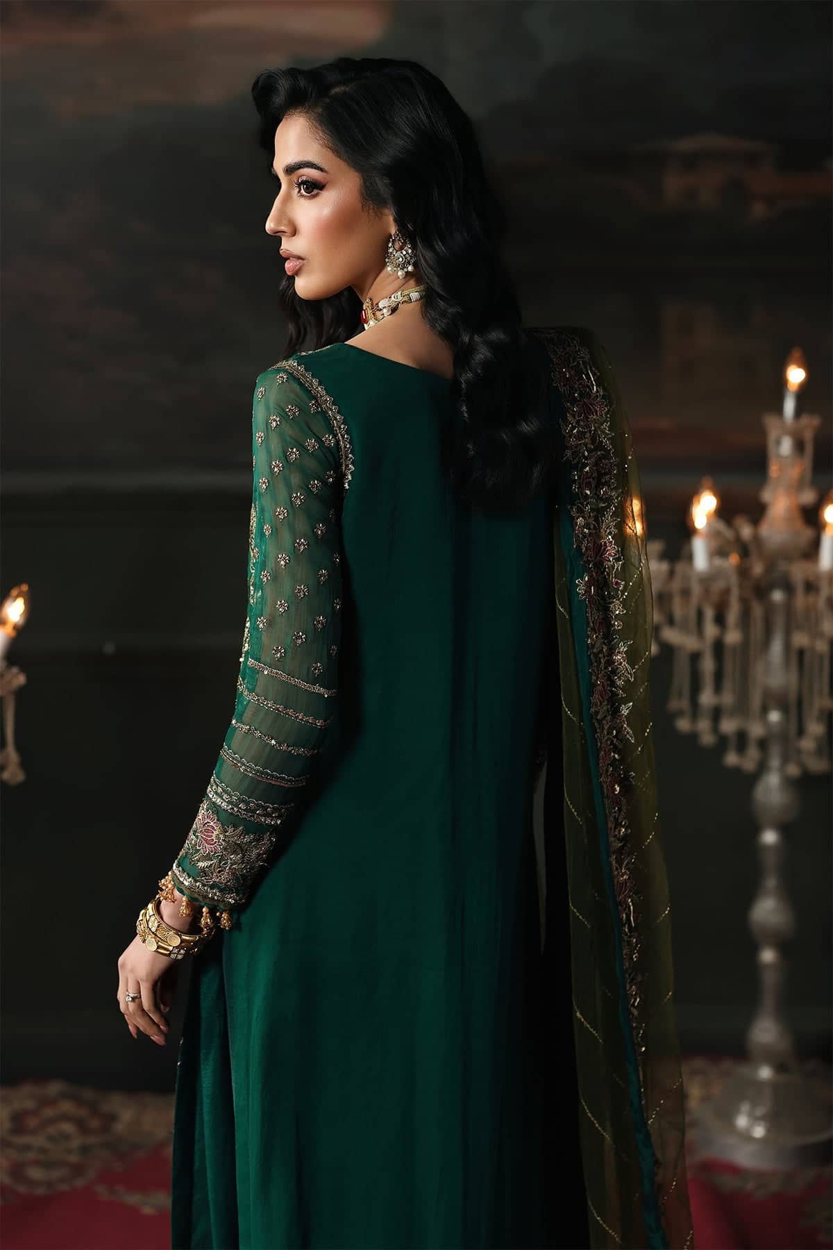Charizma Aura Chiffon Pakistani Suit Charizma Aura Luxury Chiffons/CA26-04