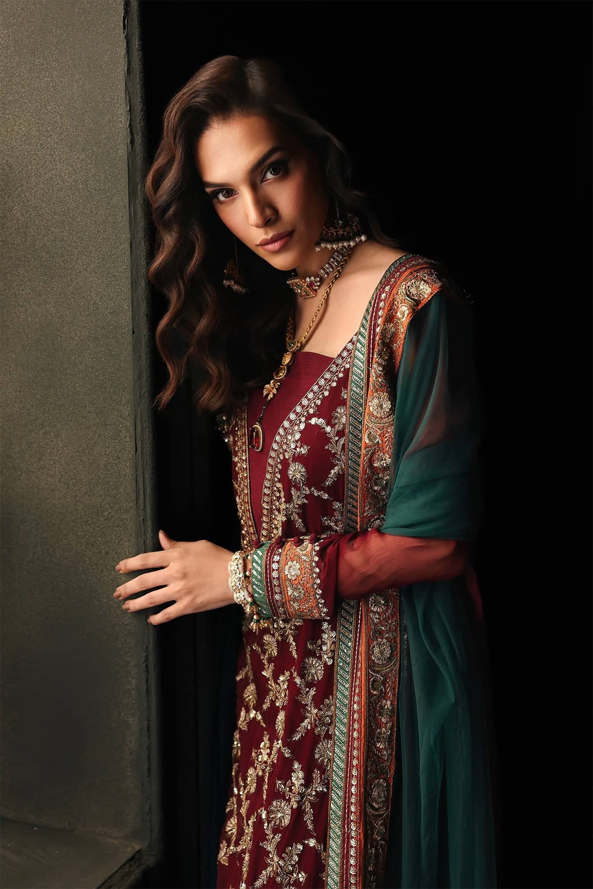 Charizma Aura Chiffon Pakistani Suit Charizma Aura Luxury Chiffons/CA26-05