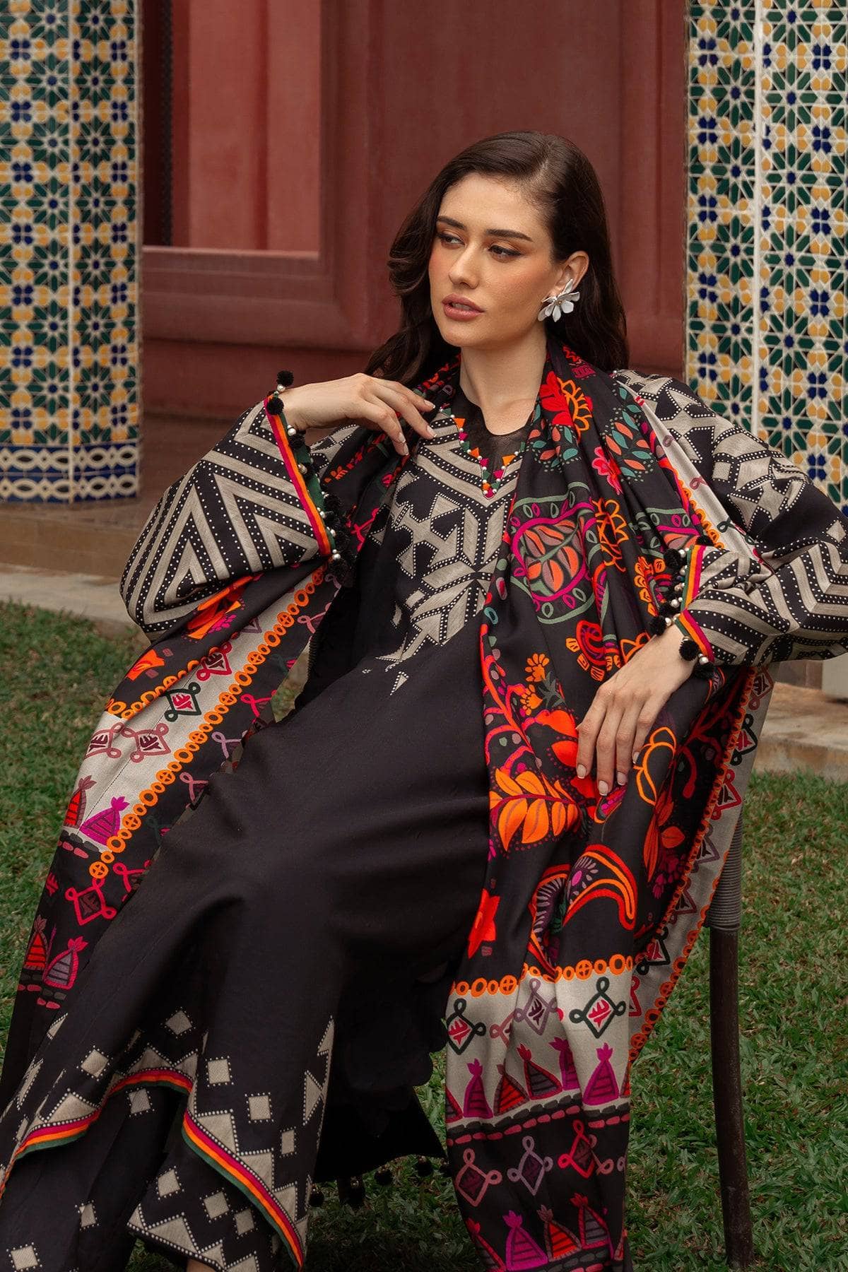 Restocked/Charizma C Prints Fall Linen/CPW5-06
