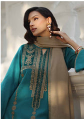 Charizma Signature Leather Peach/Velvet Embroideried/Woolen Shawls