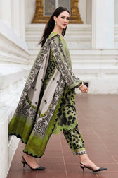 Restocked/Charizma Combination Linen/Embroideried Irish Linen Shawl
