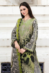 Restocked/Charizma Combination Linen/Embroideried Irish Linen Shawl