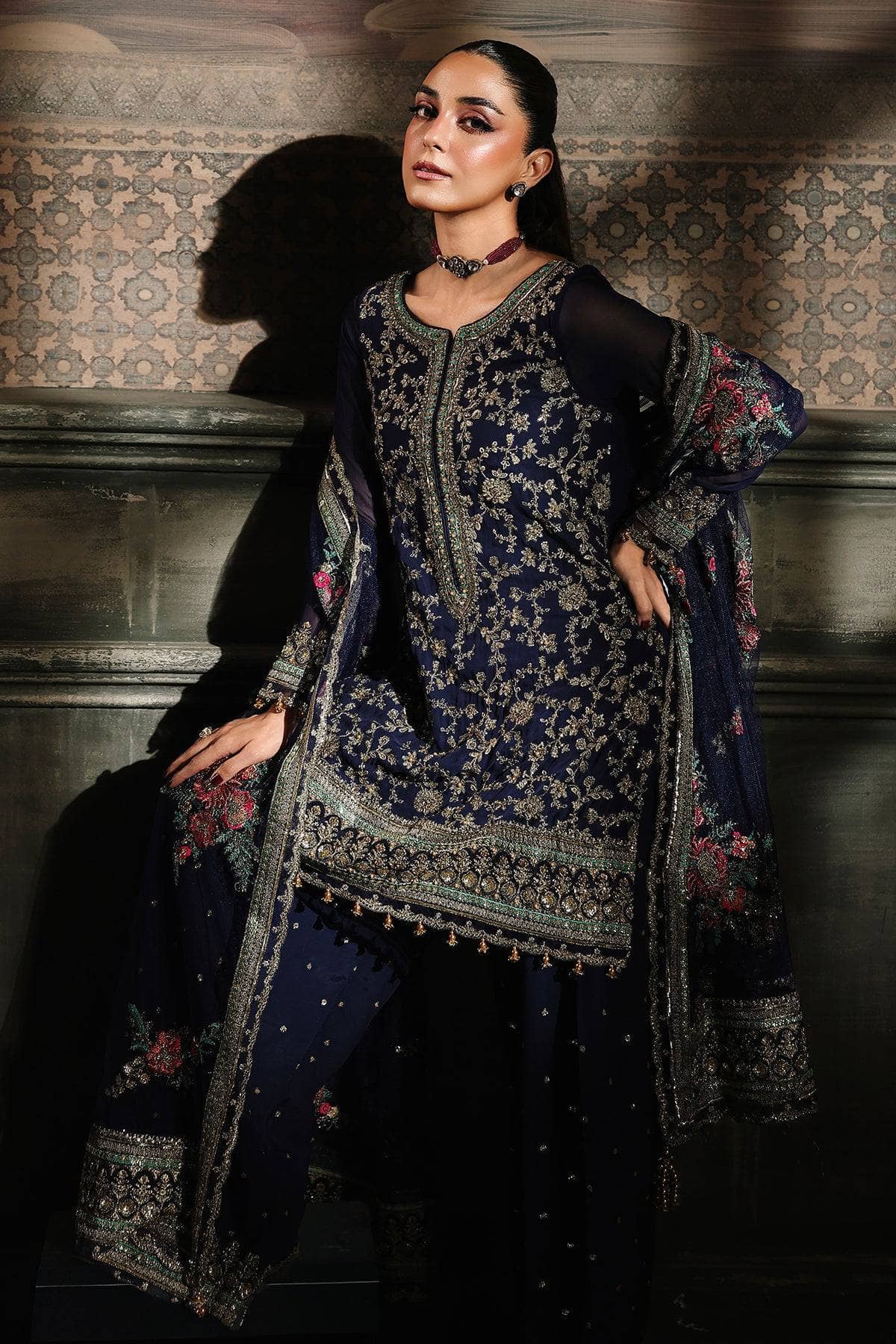 Charizma Dastaan E Jashan Chiffon Pakistani Suit Charizma Dastaan E Jashan 25/Vol 2/DJW5-01