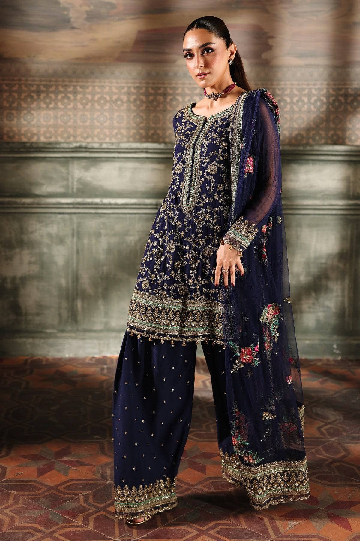 Charizma Dastaan E Jashan Chiffon Pakistani Suit Charizma Dastaan E Jashan 25/Vol 2/DJW5-01