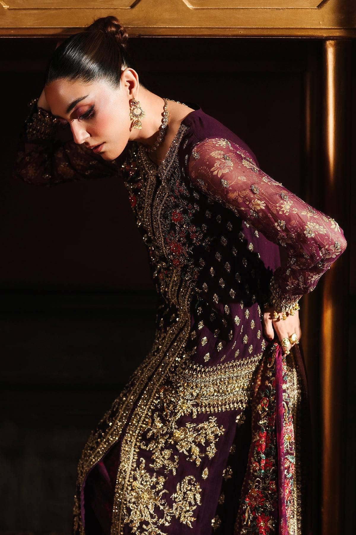 Charizma Dastaan E Jashan Chiffon Pakistani Suit Restocked/Charizma Dastaan E Jashan 25/Vol 2/DJW5-07