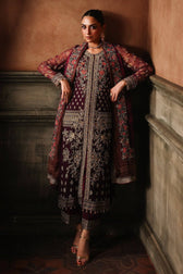 Charizma Dastaan E Jashan Chiffon Pakistani Suit Restocked/Charizma Dastaan E Jashan 25/Vol 2/DJW5-07
