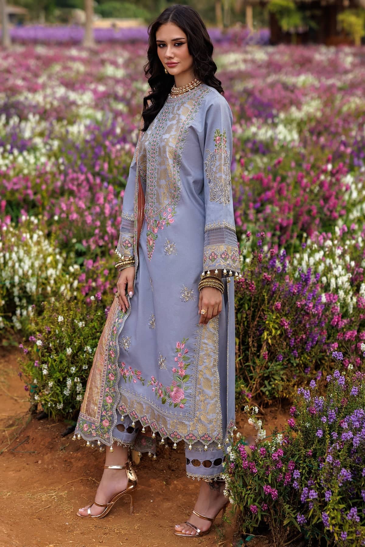 Charizma Festive Eid Collection/Grey/CZ5-05