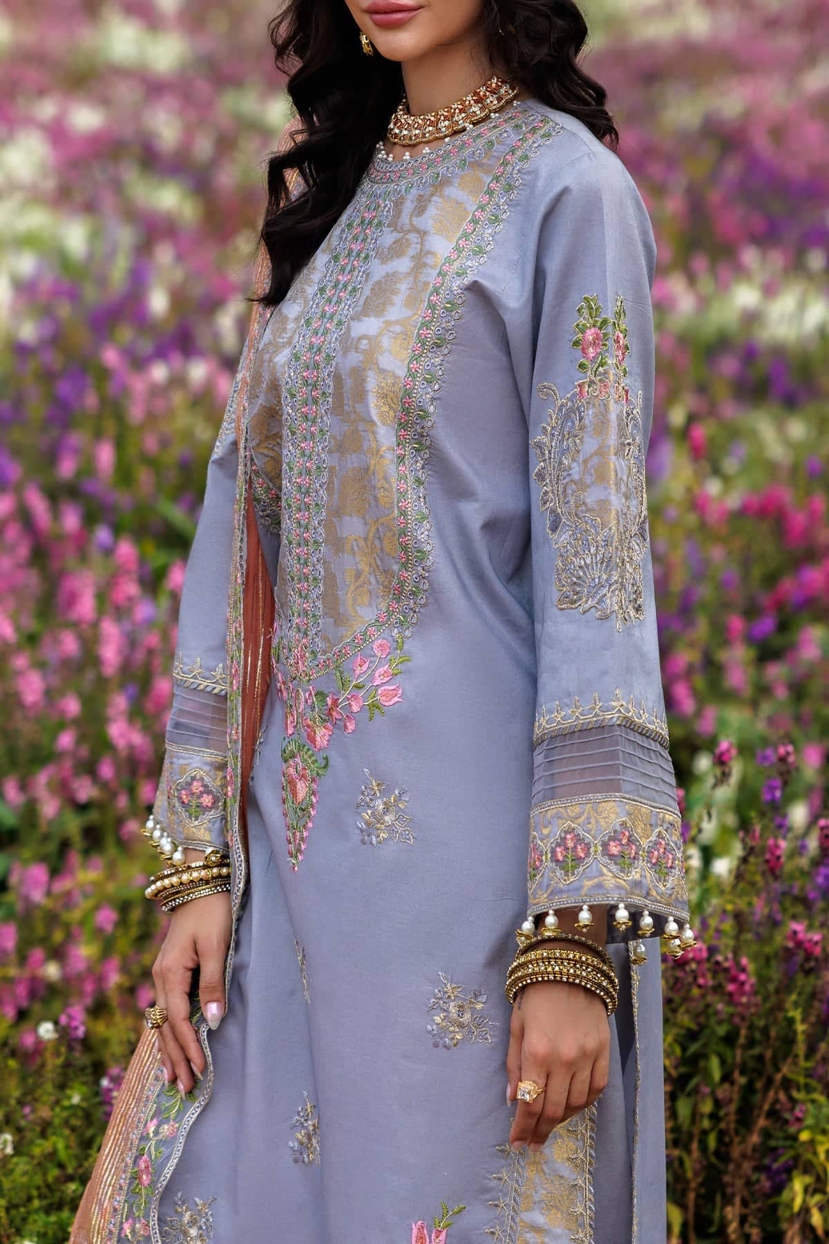 Charizma Festive Eid Collection/Grey/CZ5-05
