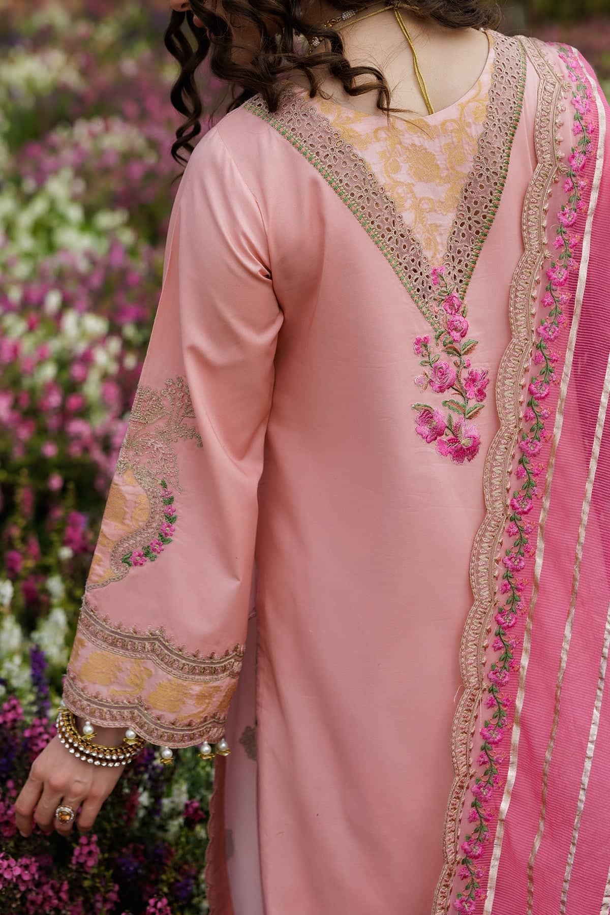 Restocked/Charizma Festive Eid Collection/T Pink /CZ5-0 1