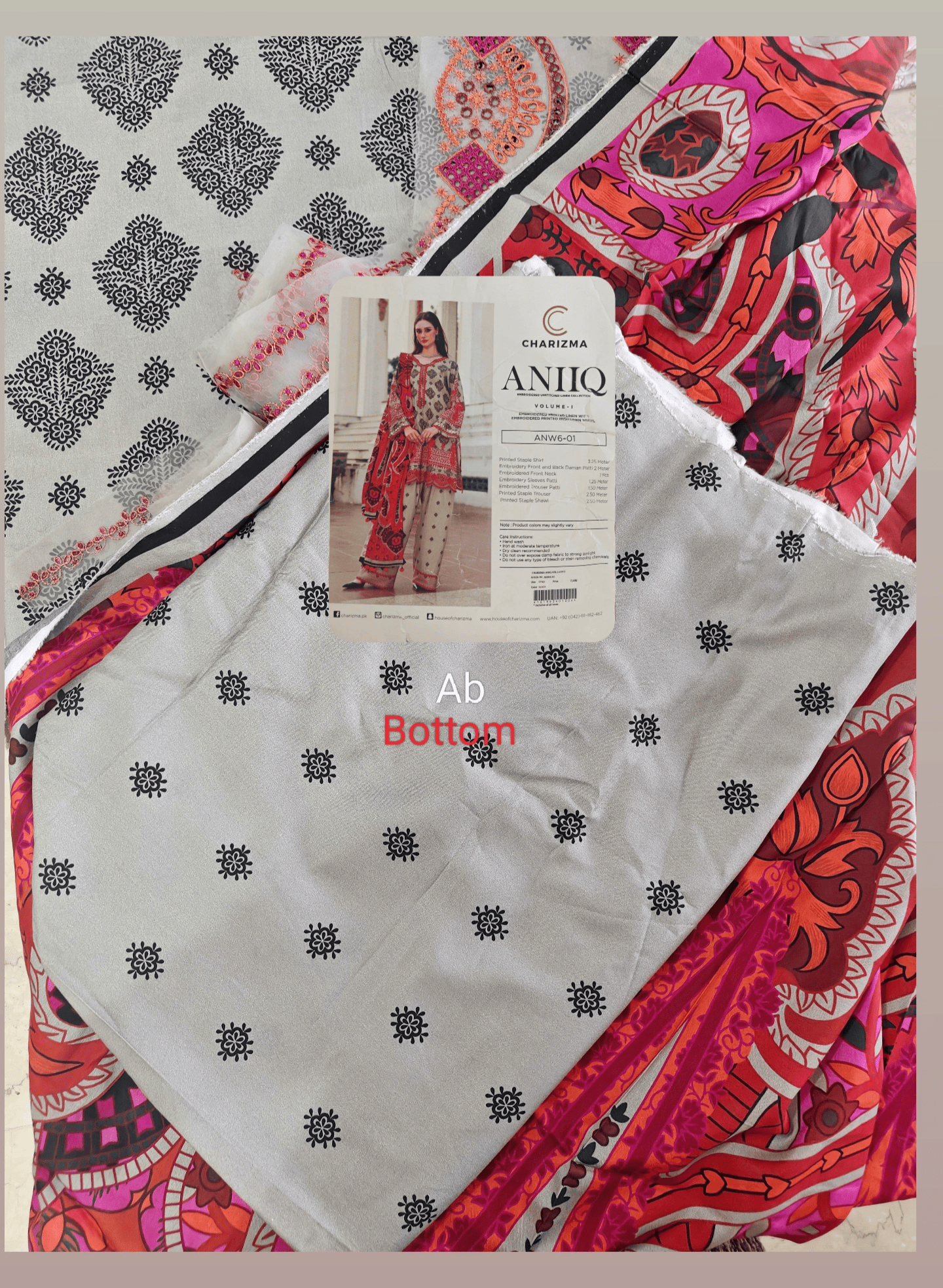 Charizma open pics Open Pic/Charizma Aniiq 25/Staple Linen Shawl