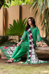 Charizma Range Lawn Pakistani Suit Restocked/Charizma Range/Vol 3