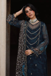 Charizma Vasal Chiffon Pakistani Suit Charizma Vasal Chiffon 25/Vol 3/VSL25-43