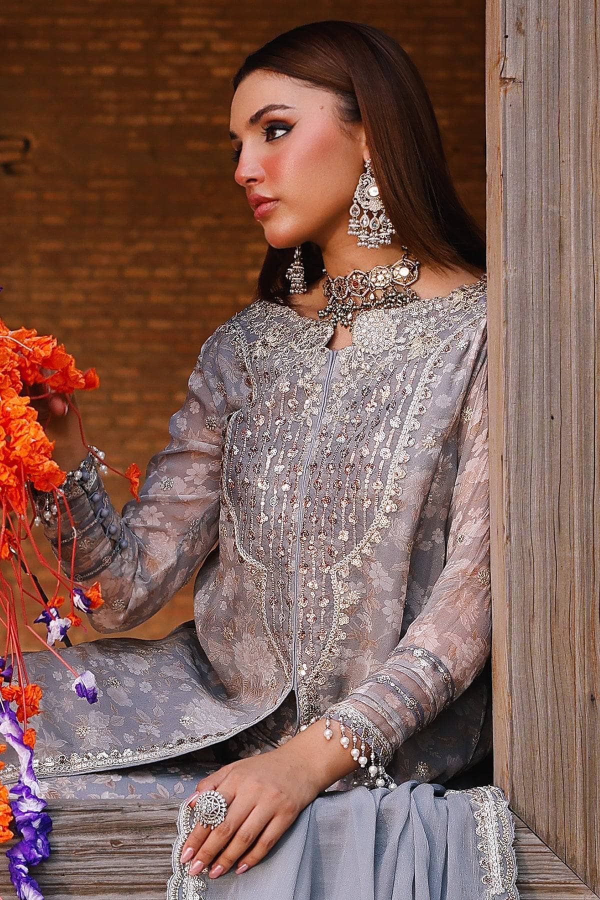 Sale‼️Charizma Vasal Chiffon/Vol 4/VSL25-22