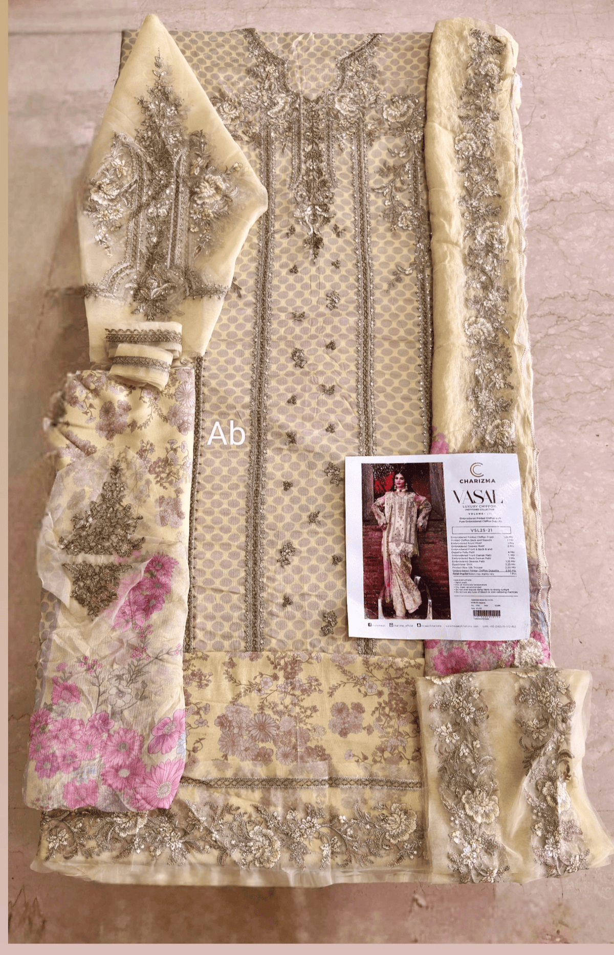 Open Pic/Sale‼️Charizma Vasal Chiffon/Vol 5/VSL25-21