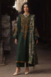 img_charizma_signature_leather_peach_woolen_shawl_awwal_boutique