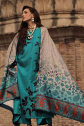 img_charizma_signature_leather_peach_woolen_shawl_awwal_boutique