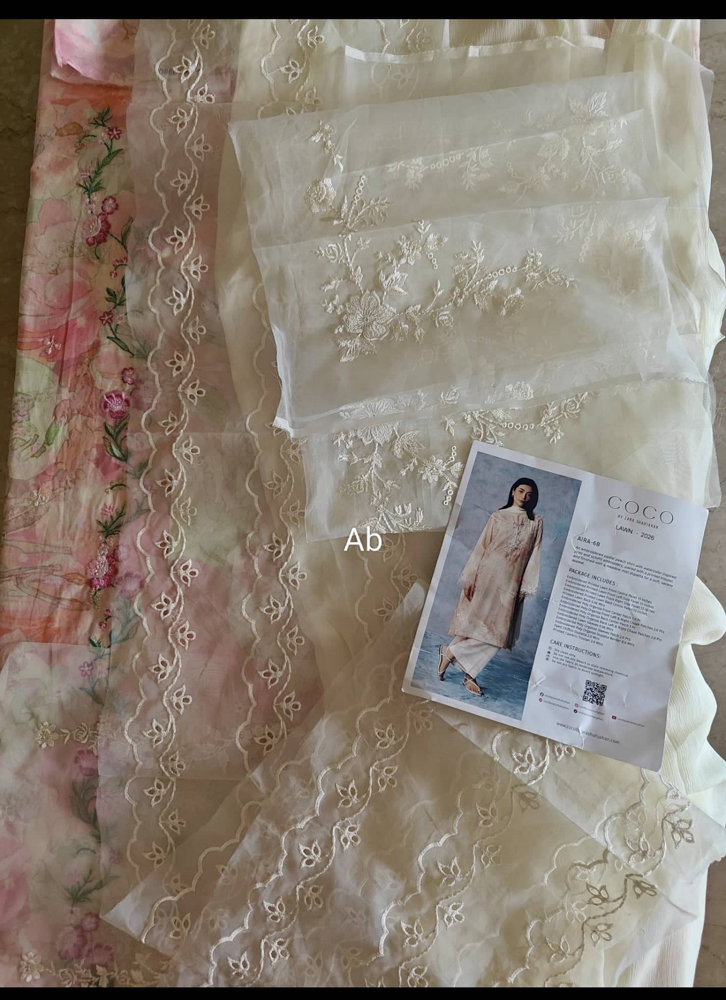 Open Pic/Zara Shahjahan Coco Lawn 26/Aira-6B