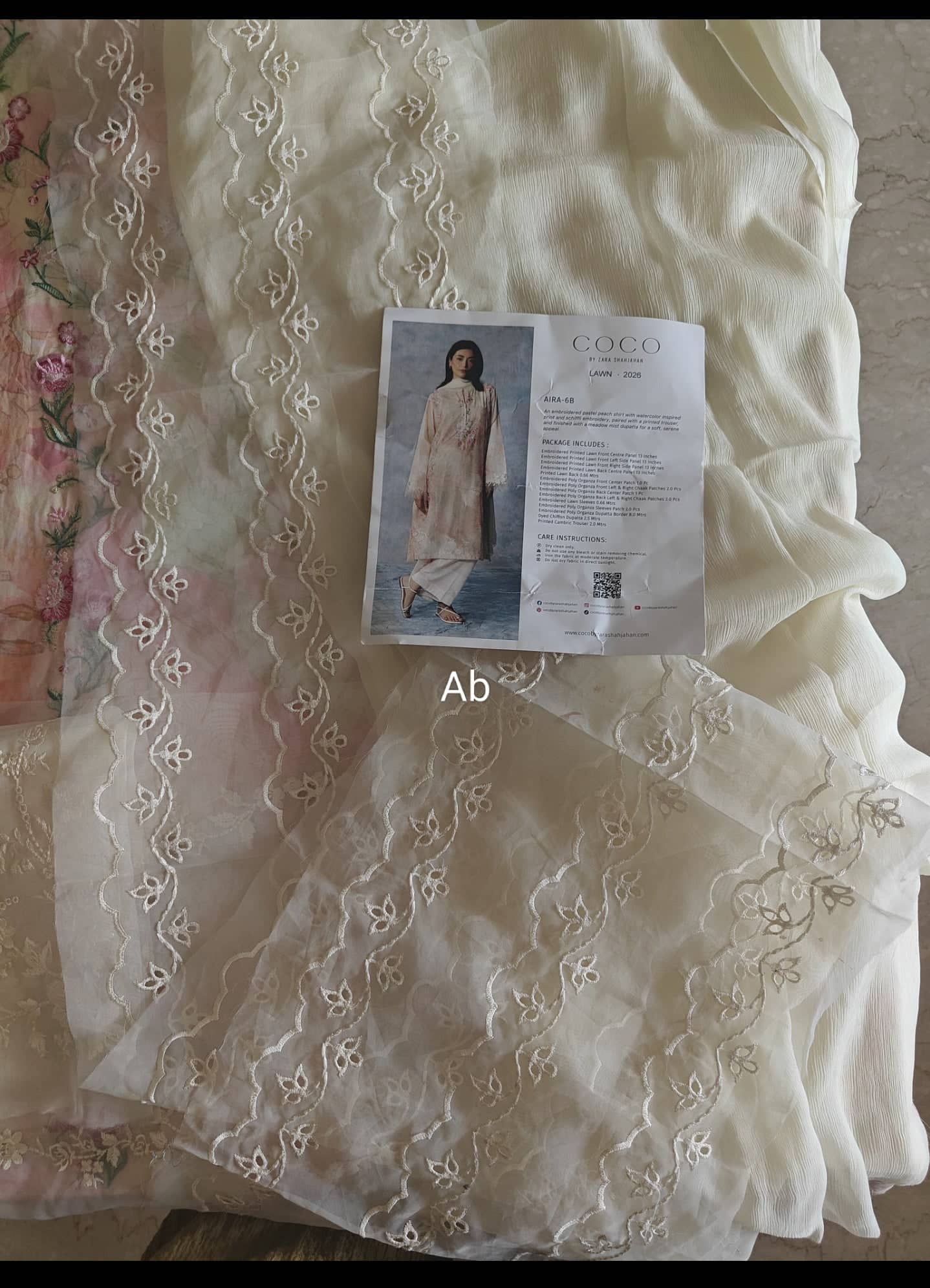 Open Pic/Zara Shahjahan Coco Lawn 26/Aira-6B