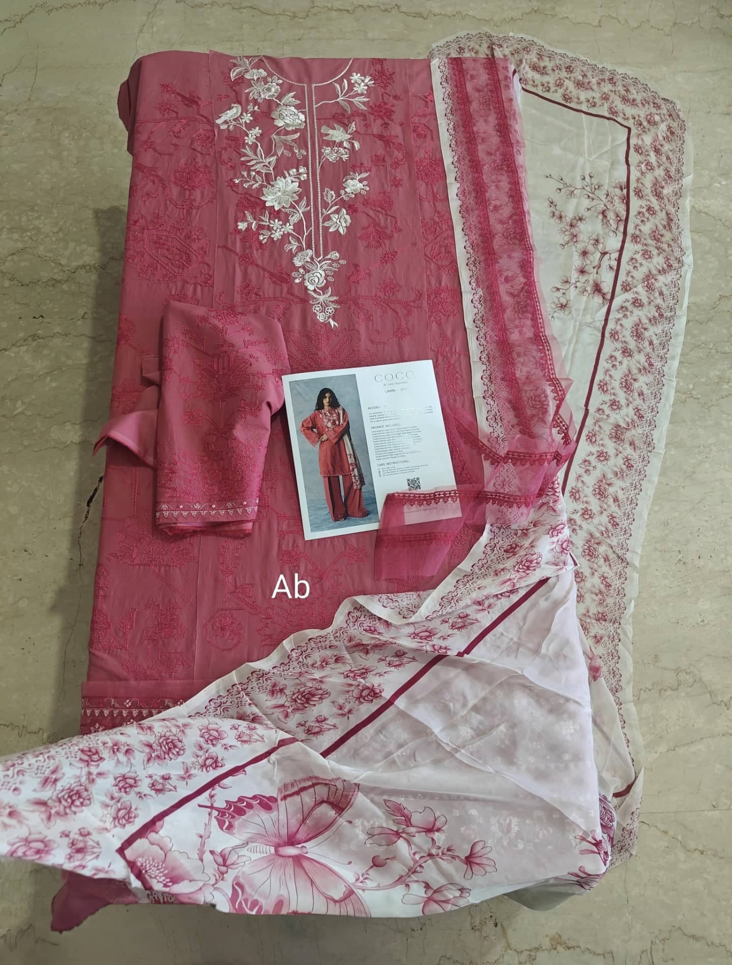 Open Pic//Zara Shahjahan Coco Lawn 26/Aviona-3B