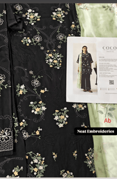 Sale‼️Open Pic/Zara Shahjaha Zara Coco Lawn 26/Vol 2/Eira-10-A/Silk Dupatta