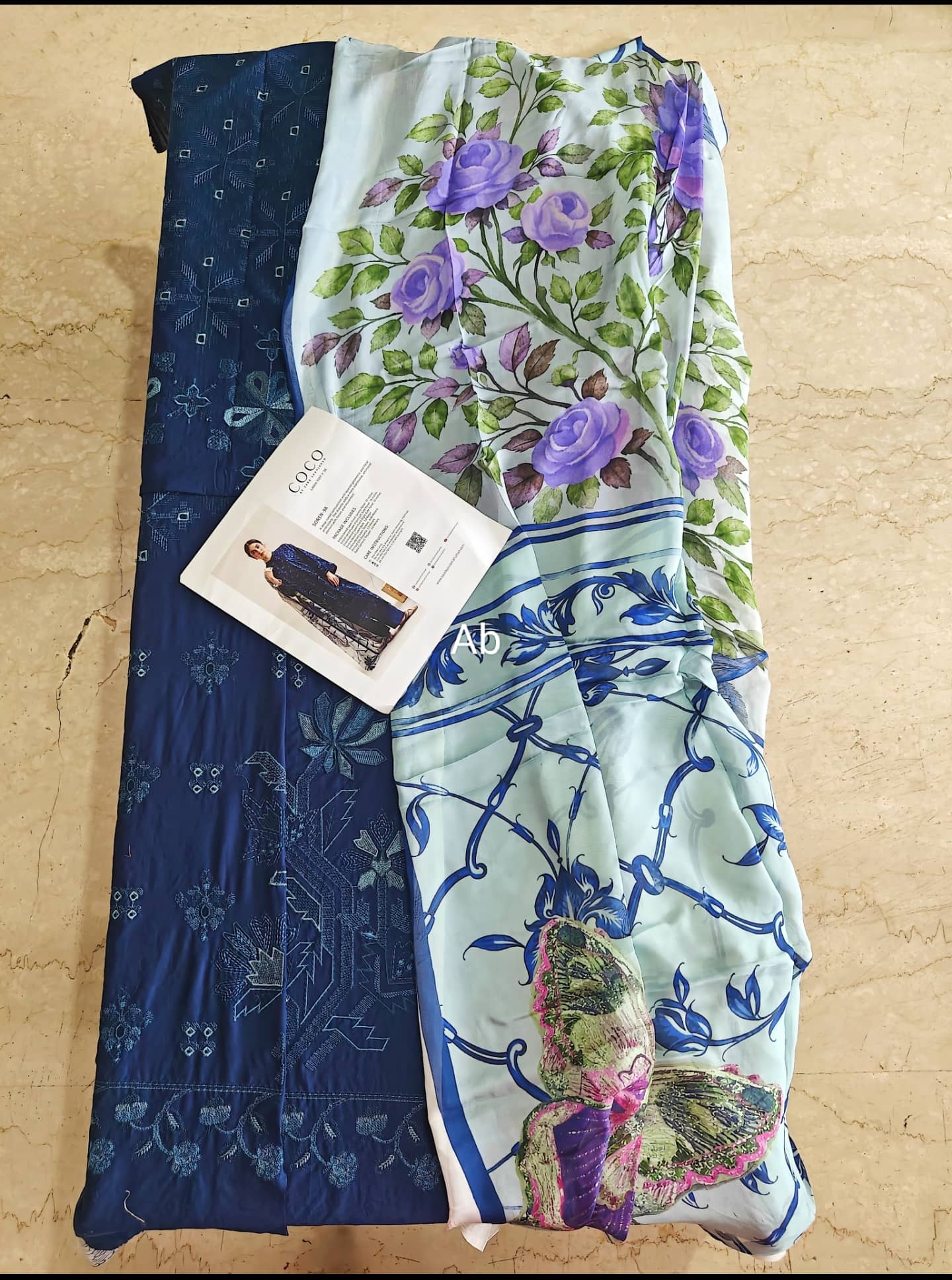 Sale‼️Zara Shahjahan Coco Lawn 26/Vol 2/Soren -9A