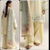 Zara Shahjahan Coco Lawn 26/Vol 2/Kian-8A/Silk Dupatta