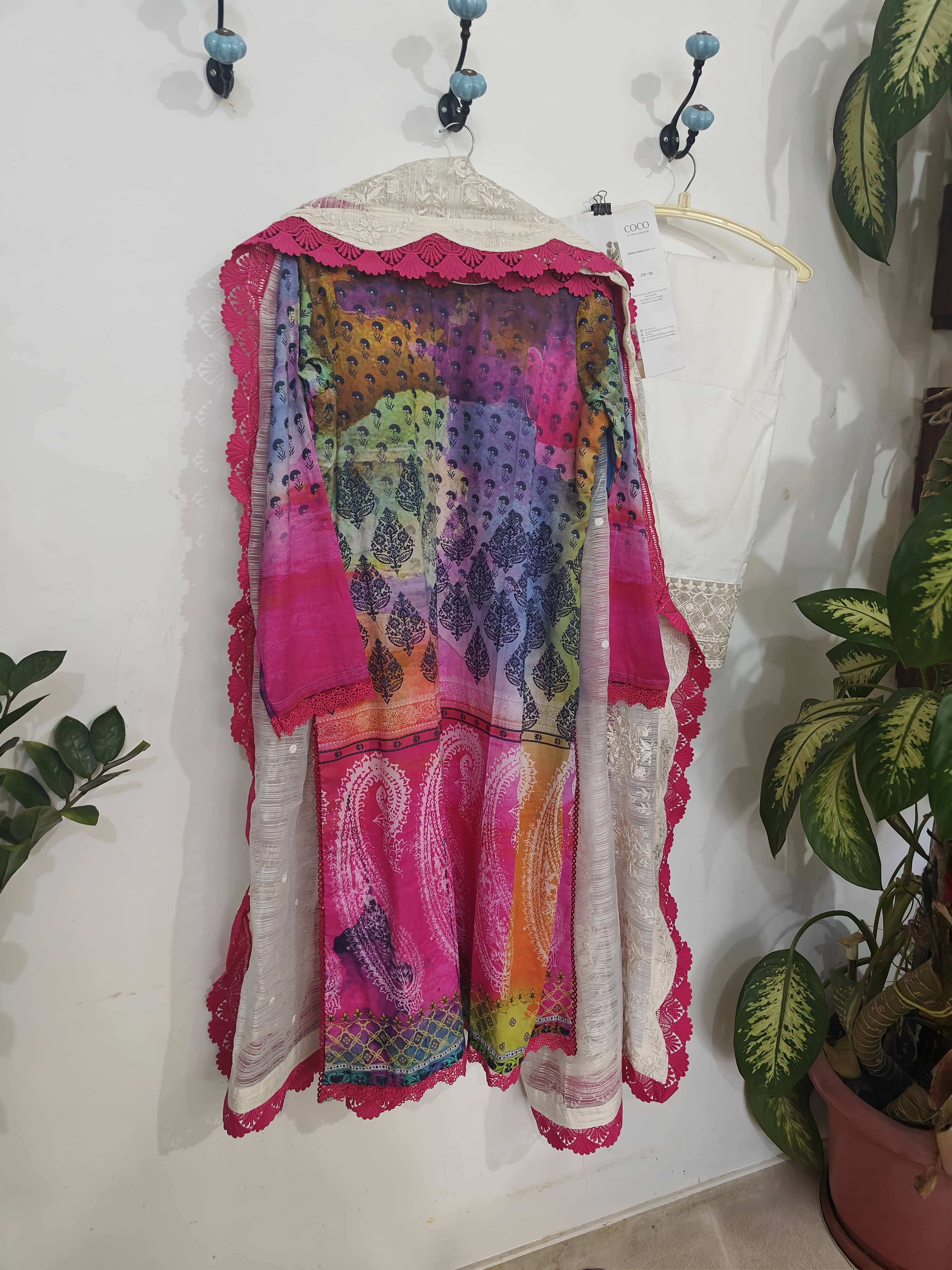 Ready To Wear/Stitched/Ready To Wear/Stitched/Zara Shahjahan Coco Lawn/Size -L/8A
