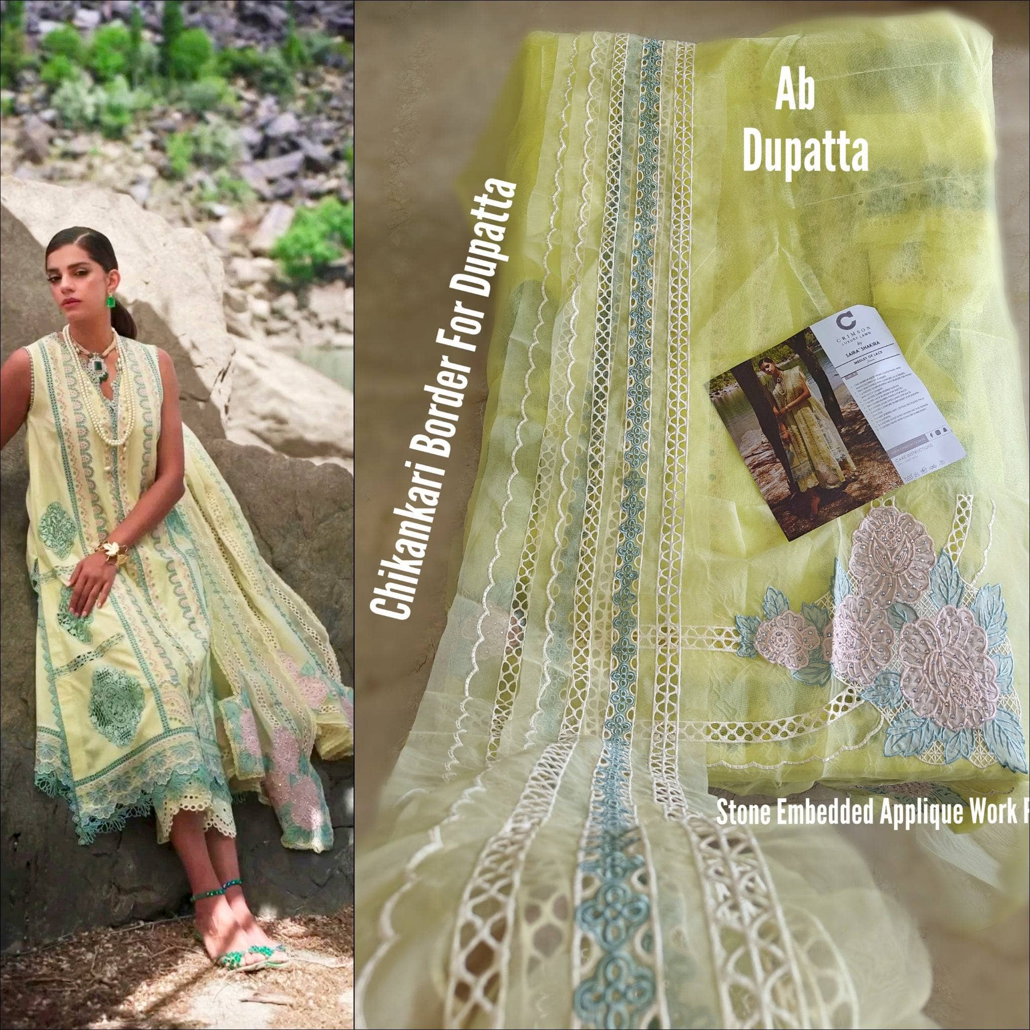 Open Pic/Crimson/Medley of Lace/7 B/Lemon