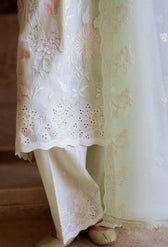 Cross Stitch Luxury Lawns 25/Aqua Serenity/Mint