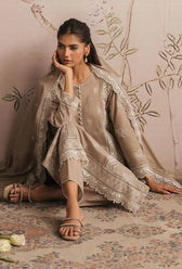 Cross Stitch Chikankari Lawn 25/Gray Forest