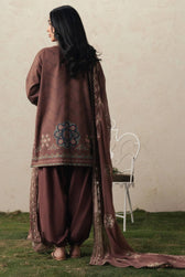 Cross Stitch Monsoon Edit 26/BRUNETTE GLAM/Embroideried Dupatta