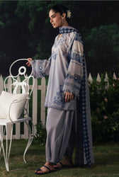 Cross Stitch Monsoon Edit 26/Selene Glow/Embroideried Dupatta