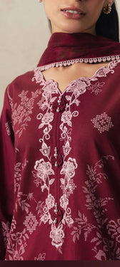 Cross Stitch Monsoon Edit 26/Magenta Muse/Silk Dupatta