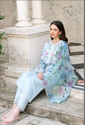 Cross Stitch Premium Lawn 26/Aqua Glint/Blue