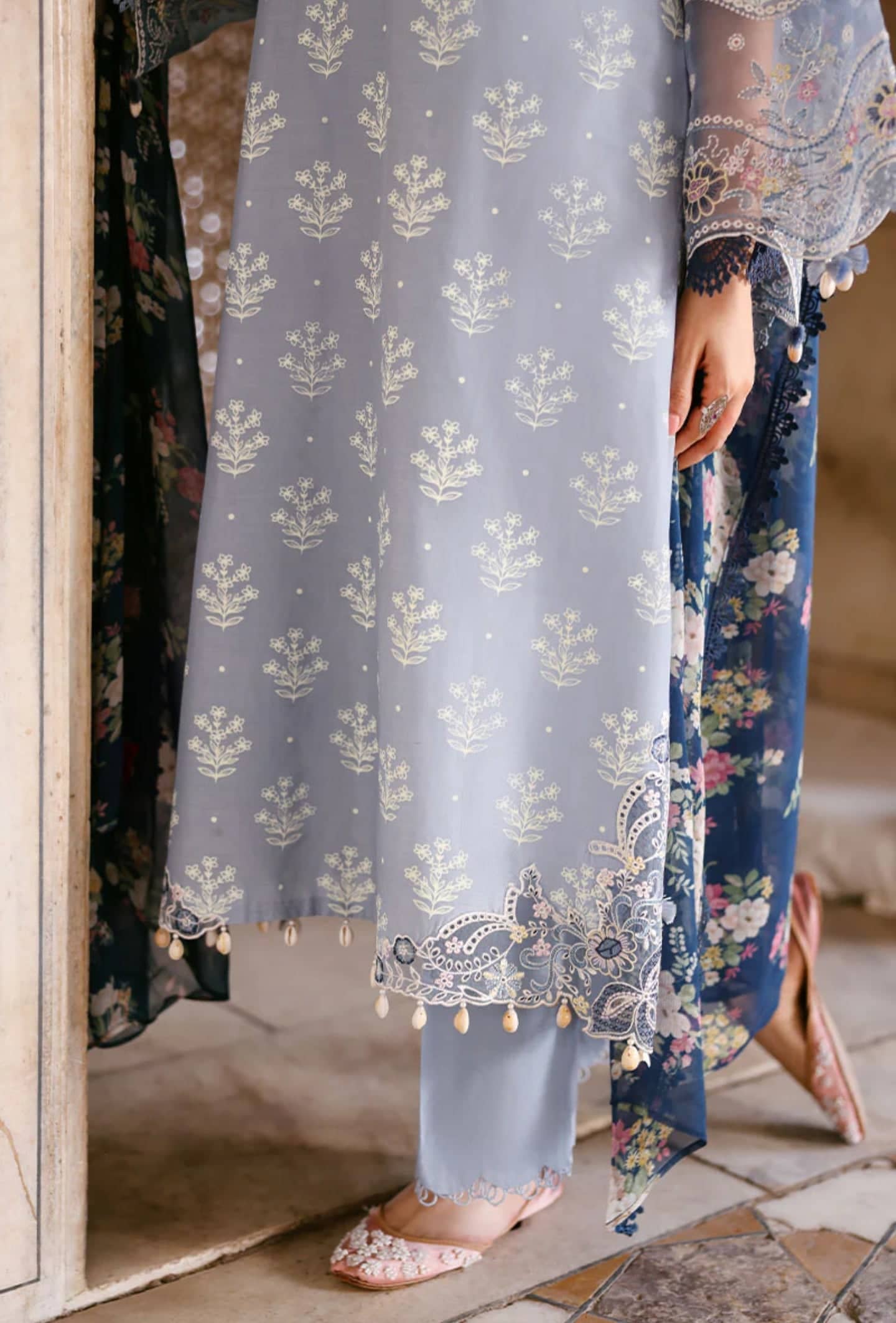 Cross Stitch Eid Lawn 26/Dream Flint