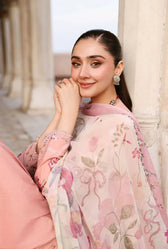 Cross Stitch Eid Lawn 26/Dusky Rose/Pink