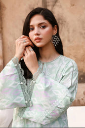 Cross Stitch Eid Lawn 26/Sage Green