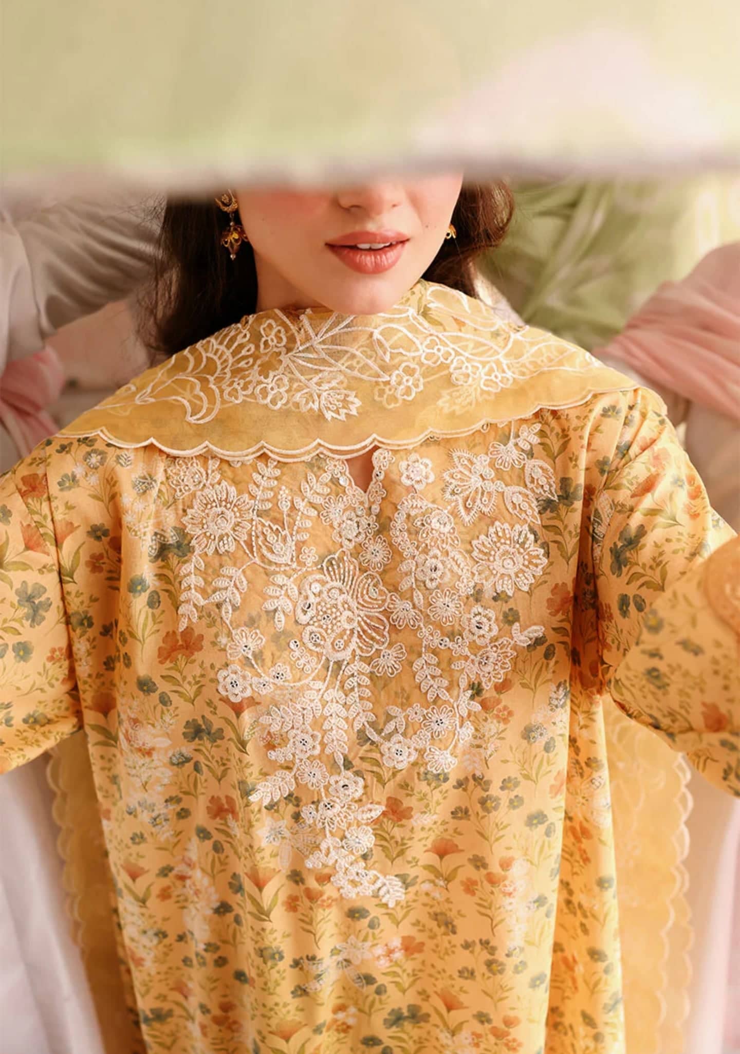 Cross Stitch Eid Lawn 26/Sunlit Hue