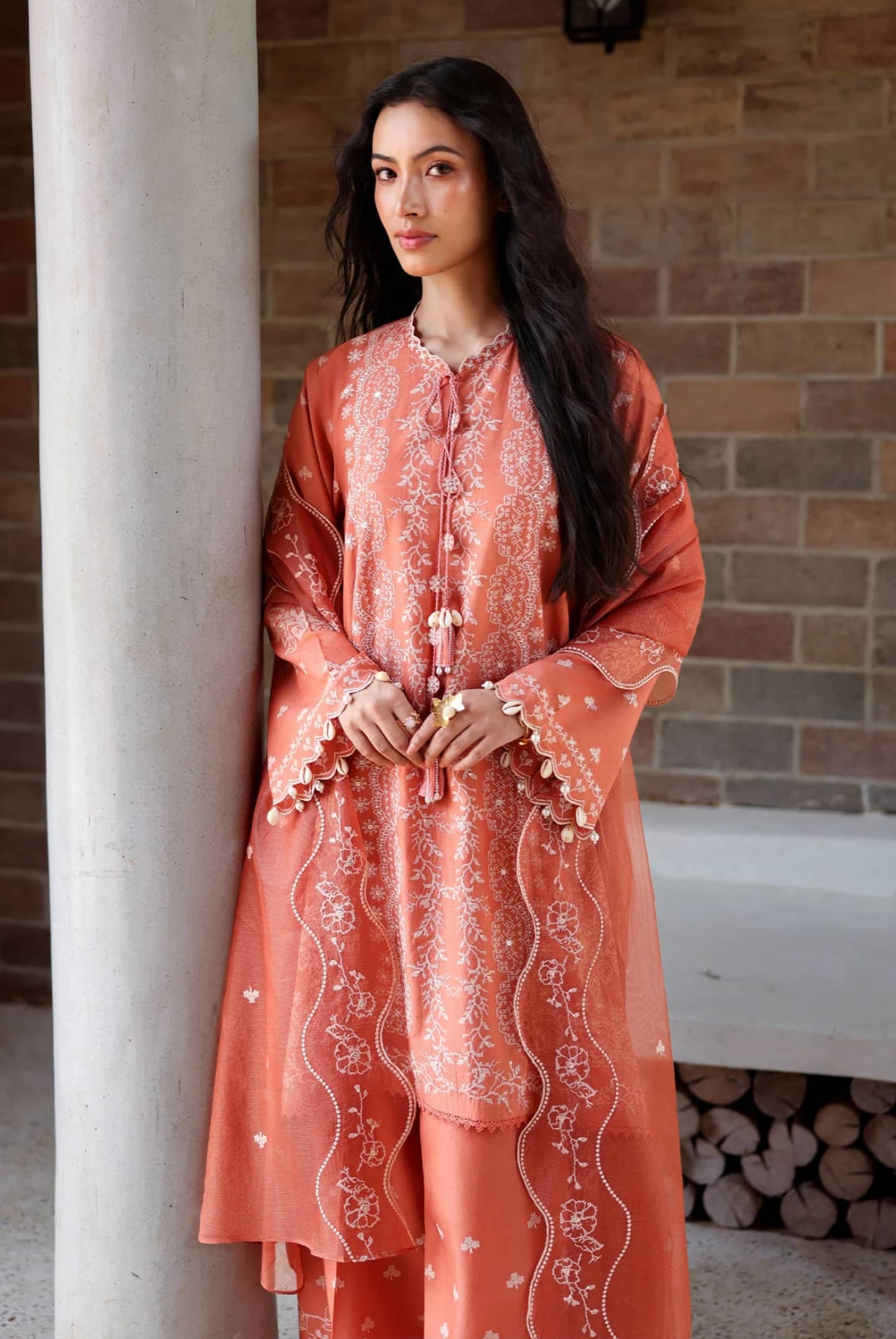 Cross Stitch Premium Lawn 26/Amber Mist/Rust