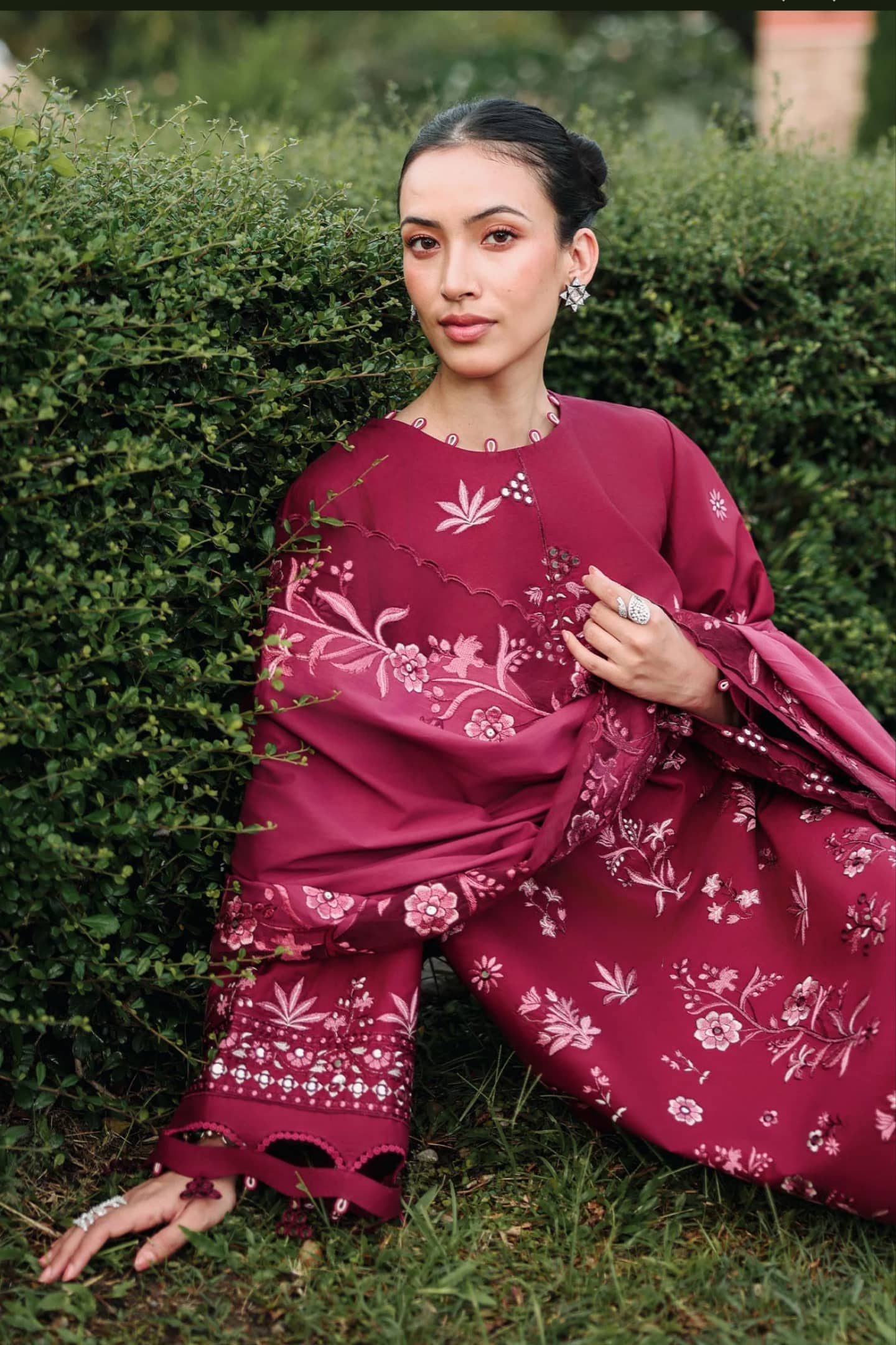 Cross Stitch Premium Lawn 26/Crimson Royal/Red