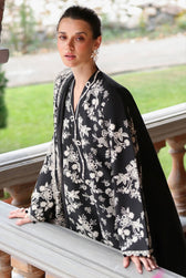 Cross Stitch Premium Lawn 26/Obsidian Bloom/Black