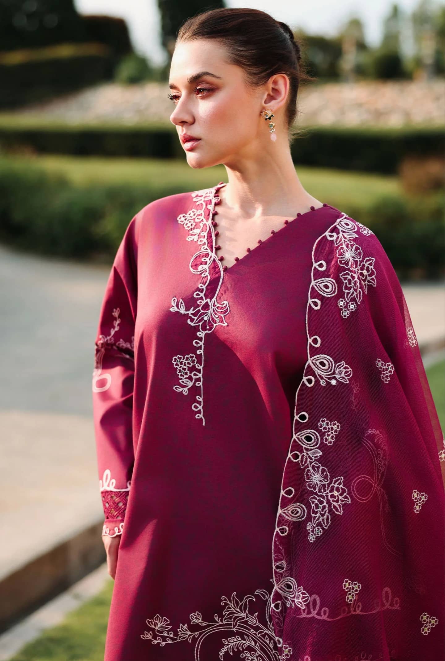 Cross Stitch Premium Lawn 26/Plum Essence/Magenta