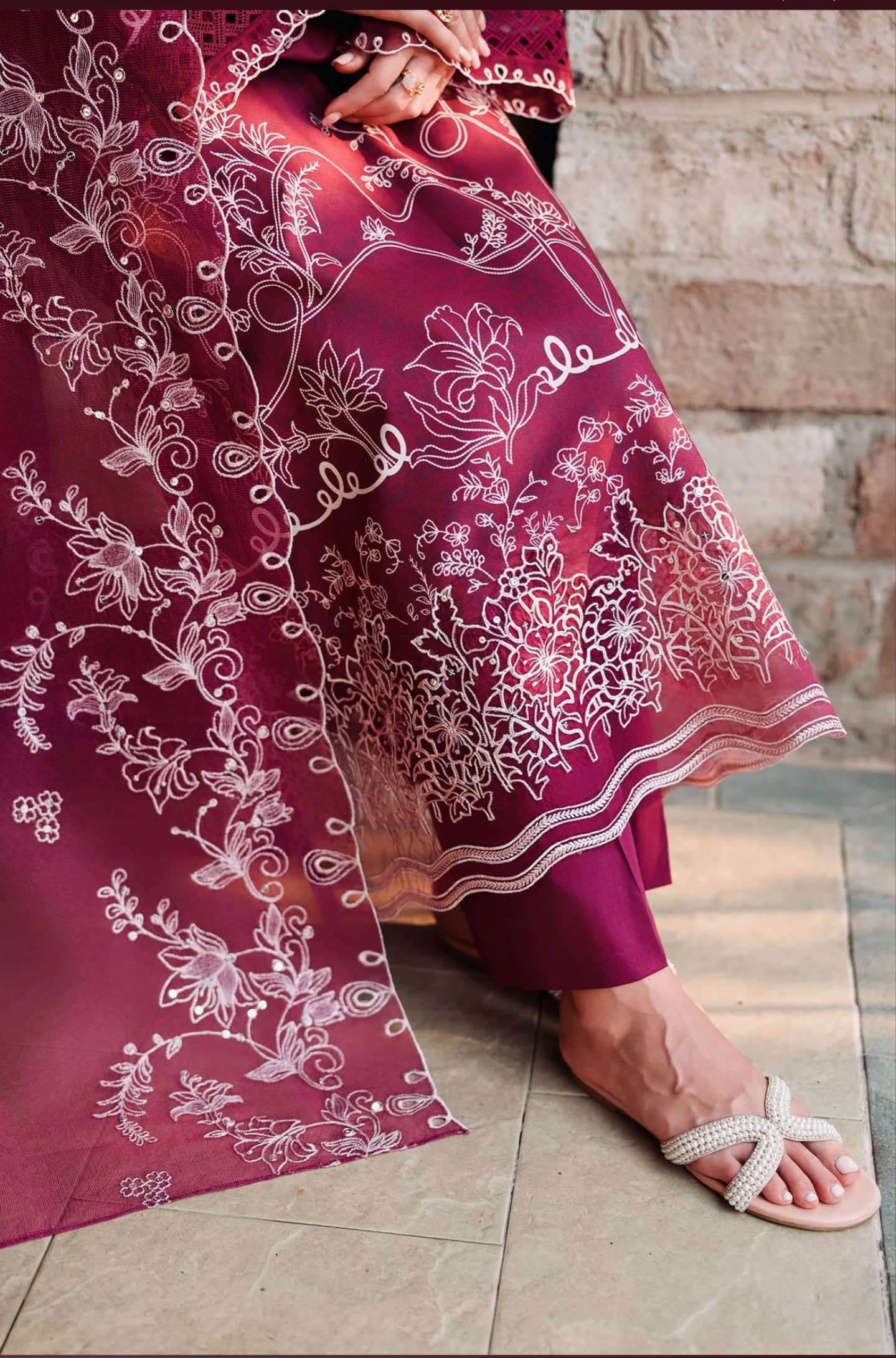 Cross Stitch Premium Lawn 26/Plum Essence/Magenta