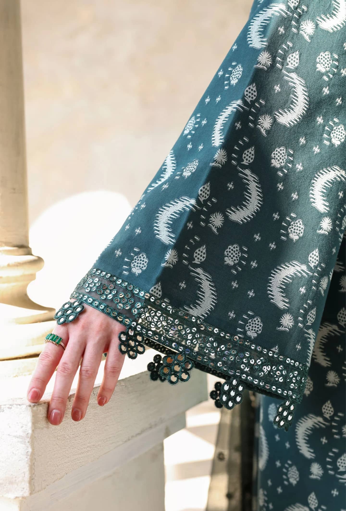 Cross Stitch Premium Lawn 26/Teal Supruse/Green