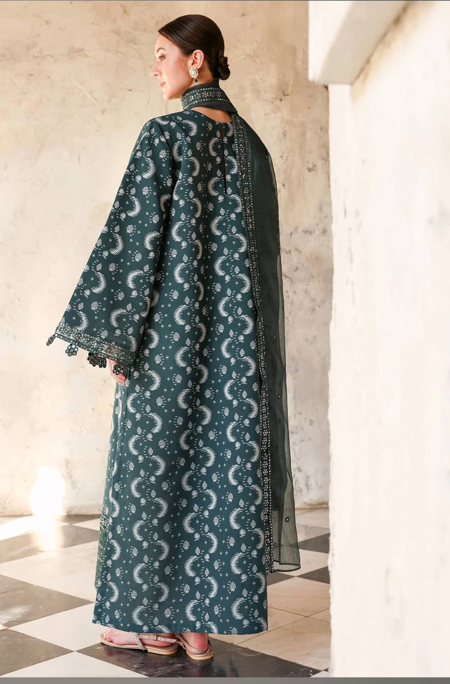 Cross Stitch Premium Lawn 26/Teal Supruse/Green
