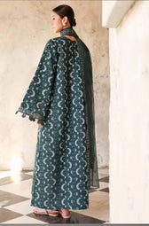 Cross Stitch Premium Lawn 26/Teal Supruse/Green