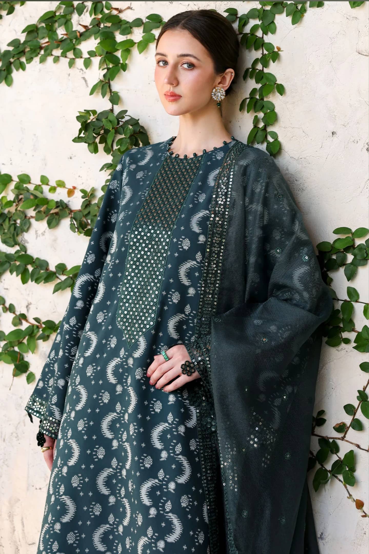 Cross Stitch Premium Lawn 26/Teal Supruse/Green