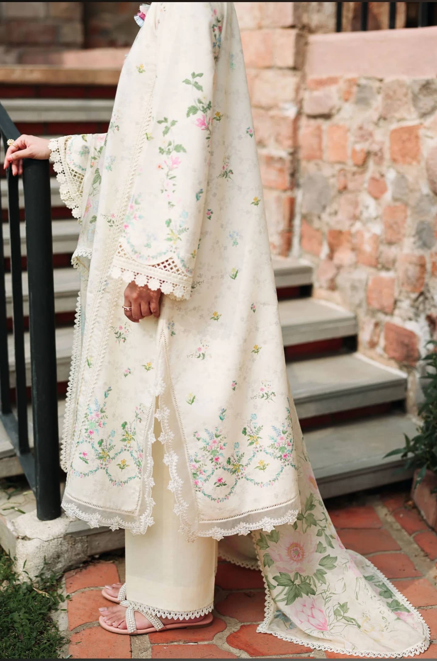 Cross Stitch Premium Lawn 26/Tropic Mist/Yellow